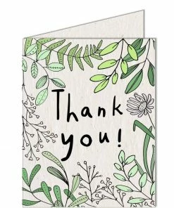 Koru Street Thank You Growing Paper Greeting Card