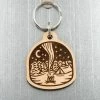 Steamer Lane Design Clothing, Accessories & Mens Campfire Wood Keychain