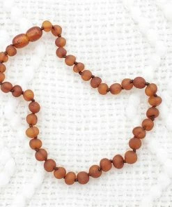 R.B. Amber Jewelry Baby & Pets Raw Amazonite Baby Necklace