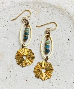 Darby Drake Jewelry & Design Clothing, Accessories & Mens Oval & Sunburst Earrings