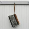 Chloe & Lex Katie Black-White Wristlet
