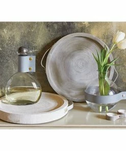 Promo ✨ Santa Barbara Design Studio By Creative Brands Leather Napkin Ring - Grey Kitchen & Bar 💯 5 Santa Barbara Design Studio By Creative Brands Leather Napkin Ring - Grey Kitchen & Bar