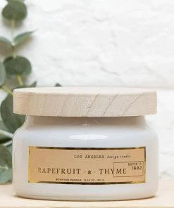 The Urban Wax Refinery Grapefruit & Thyme Scented Candle