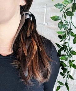 Suade Paniolo Steel Ribbon Hair Ties Clothing, Accessories & Mens