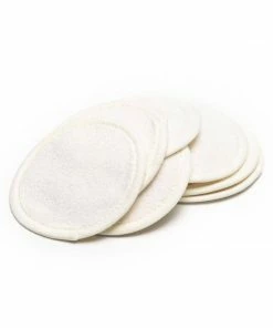 KITSCH Bath & Body Eco-Friendly Reusable Mini Face Rounds - Ivory