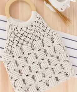 ESLEY Braided Handbag Clothing, Accessories & Mens