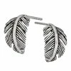 Tiger Mountain Jewelry Light As A Feather Sterling Silver Stud Clothing, Accessories & Mens