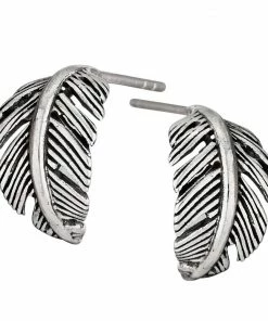 Tiger Mountain Jewelry Light As A Feather Sterling Silver Stud Clothing, Accessories & Mens