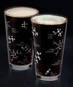 Cognitive Surplus Kitchen & Bar The Science Of Beer Pint Glass Set
