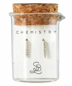 Santa Barbara Design Studio By Creative Brands Clothing, Accessories & Mens Chemistry Earring - Pewter