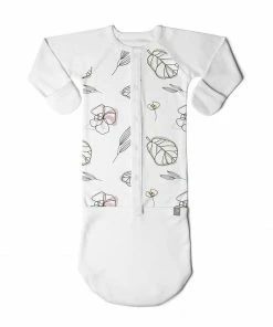Goumikids Abstract Floral Convertible Baby Gown Baby & Pets