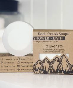Rock Creek Soaps Bath & Body Shower Steamer | Rejuvenate | SHOWER + BATH