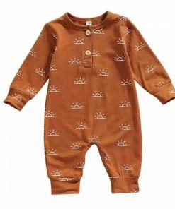 Tiny Trendsetter Inc. Tiny Sunny Days Long Sleeve Romper