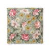 Mini Scout, LLC Sea Foam Garden Floral Swaddle