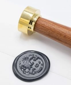 Cognitive Surplus Stationery Wax Stamp - Moon