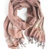 Fair Anita Mauve Tuyen Patterned Scarf