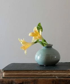 Foreside Home & Garden Tegan Bud Vase Blue Vases