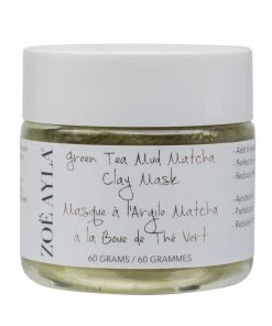 Zoe Ayla Bath & Body Green Tea Mud Matcha Clay Mask