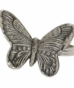 Design Imports Butterfly Napkin Ring Kitchen & Bar