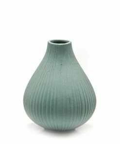 Chive Vases Frost Vase Peacock Green