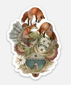 Polanshek Of The Hills Stationery House Of Fox Stickers