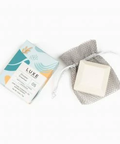 Cait + Co Luxe Patchouli, Litsea, + Lavender Shower Steamer Fizzy Bomb Bath & Body