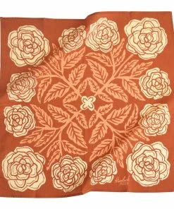 Hemlock Goods Clothing, Accessories & Mens Rose Bandana