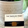 The Traveling Penny 03860 Black Area Code Cloth Wrap Bracelet Clothing, Accessories & Mens
