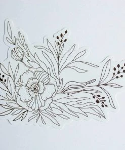 Maija Rebecca Hand Drawn Stationery Poppy Dream Stickers